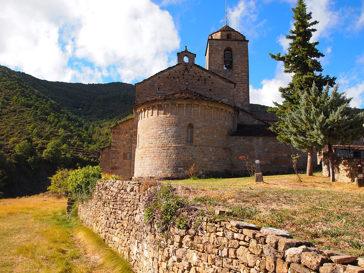 The Romanesque church of San Vicente de Labuerda