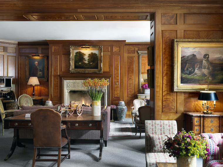 The drawing room at the Covent Garden Hotel