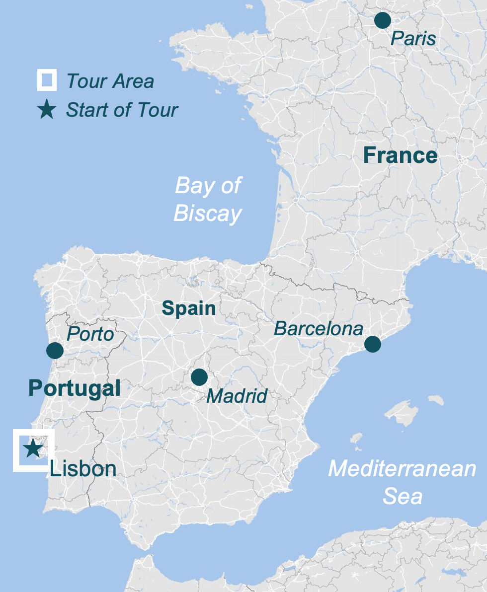 T018 Tour Map