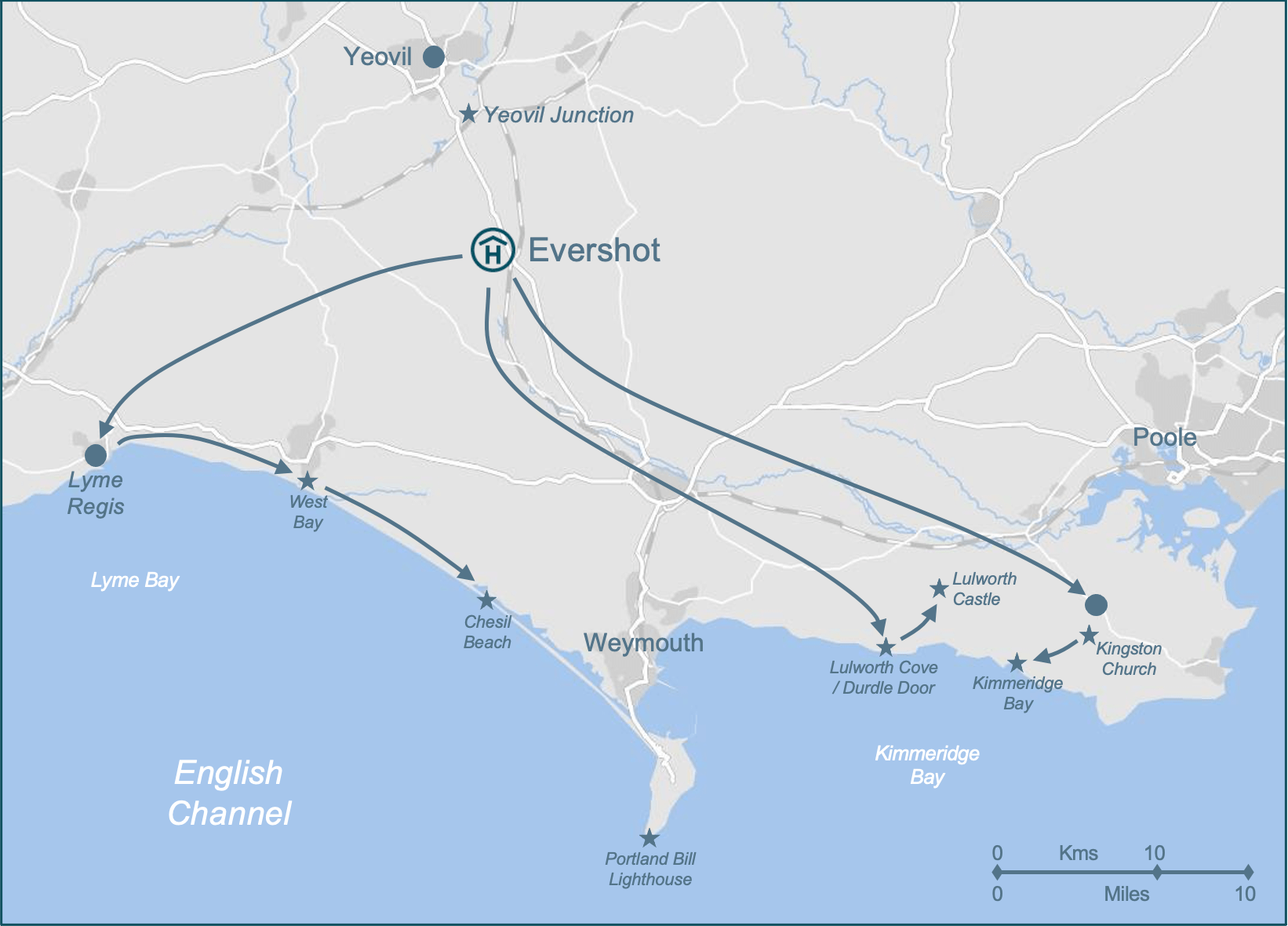 T021 Itinerary Map