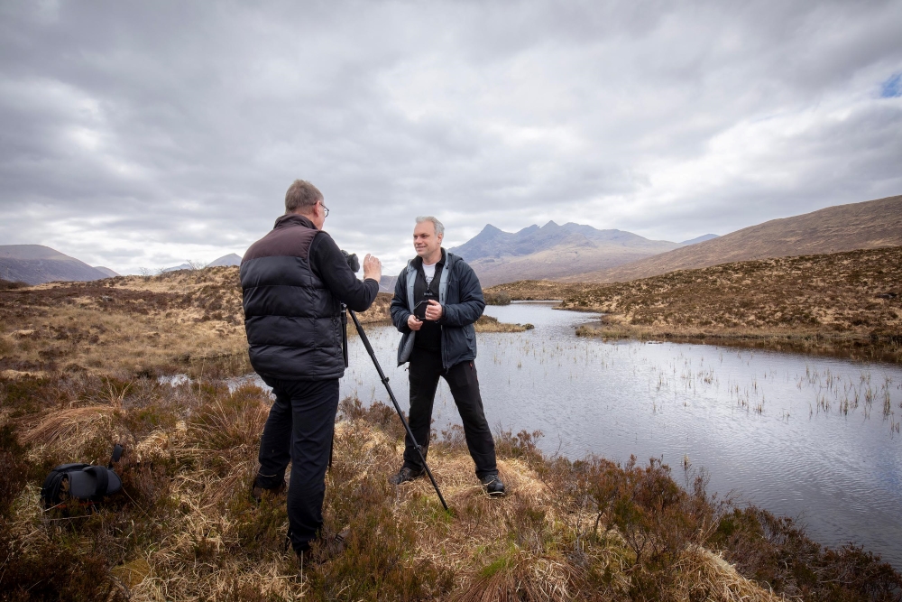 Photography Instruction at Loch Nan Eilean