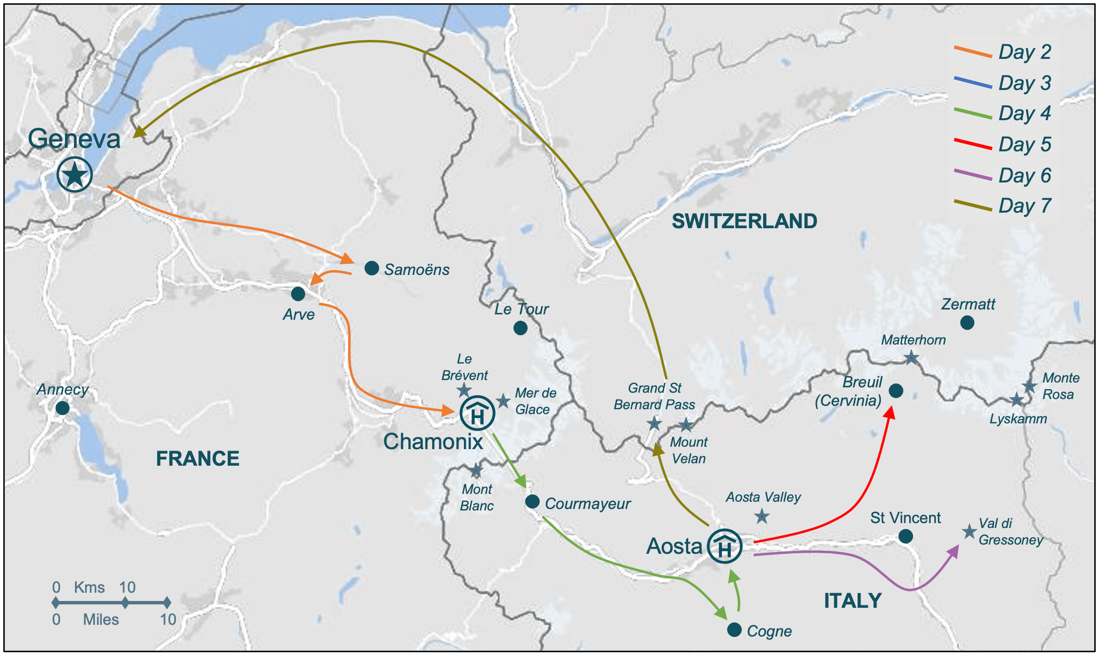 T037 Itinerary Map